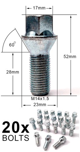 M14 bolts for - , aftermarket