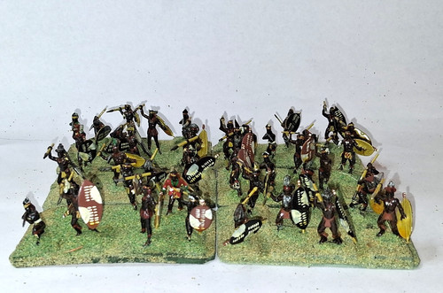 Plastic zulu warriors - 1/72,