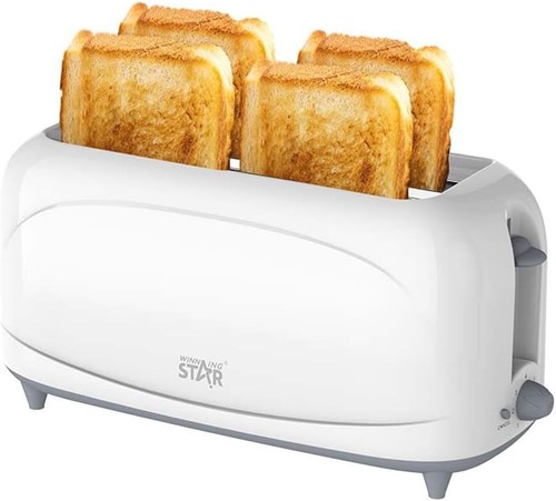 Slice toaster 1200w - 4-slice,