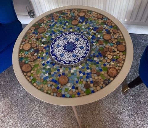 Bistro table handcrafted - bistro,