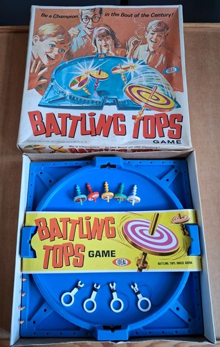 Vintage battling tops game - vintage,