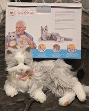 JOY FOR ALL companion cat. Robotic pet for elderly or dementia sufferers. 