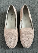 Pavers Ladies Peach Slip On