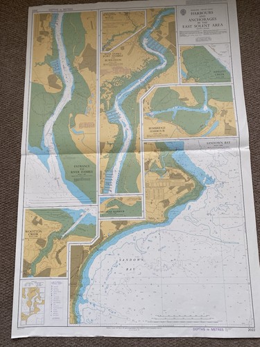 British admiralty chart number - british,