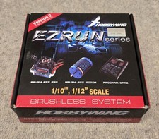 Hobbling Ezrun 1/18 1/16 25 A Esc 18t Motor And Program Card. New Never Used