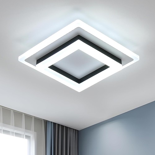 Led ceiling light 24w - 24w, square
