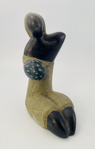 Vintage hand carved soap - soap, stone