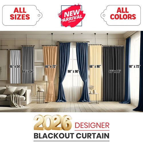 Thermal blackout curtains - blackout,