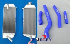 Aluminum Radiator+ Blue hose
