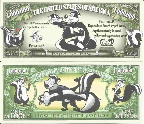Pepe pew french striped - pepe,