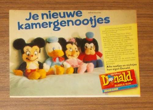 Rare advertising donald - donald, bubble