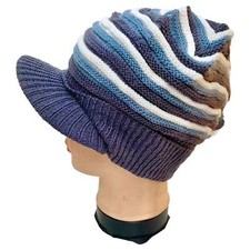 Retro Knitted Ladies Baker Boy