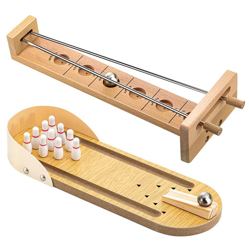 Wooden shoot the moon game - wooden,