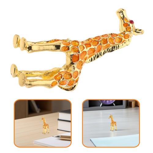 Small zinc alloy giraffe - zinc,