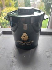 Le  cognac de Napoleon, Corvoisier ice bucket. Insulex British patent vintage.