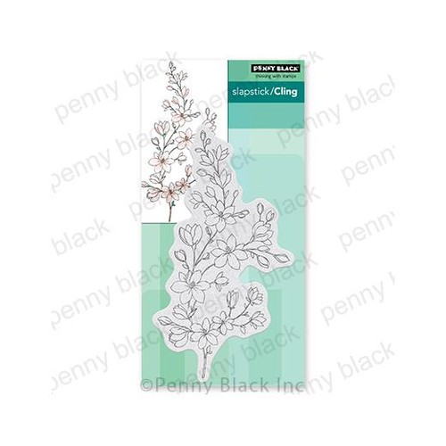 Penny black cling rubber - penny,