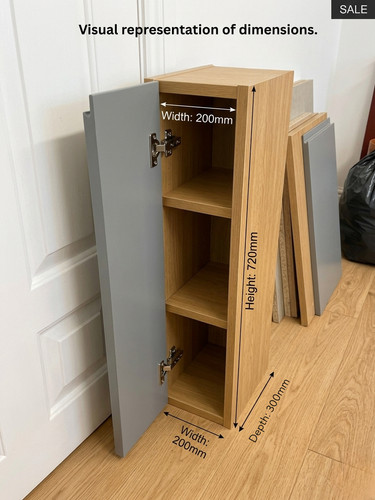 Modern slimline wall storage - slimline,