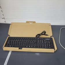 ZOOSTORM KEYBOARD BLACK WIRED USB QWERTY (Standard) PK1100 PORTABLE FOR DESKTOP