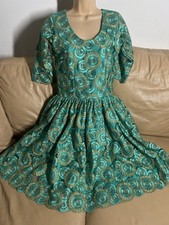 African green Nigerian party/ church dress outfit