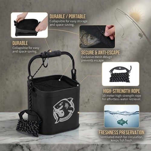 Collapsible folding bucket - collapsible,