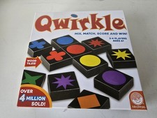 Qwirkle Tile Board Game, Mindware, Strategy Mix Match 2018, Fully Complete