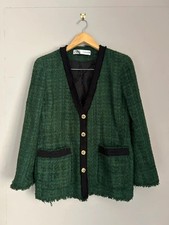 Zara green blazer- Size L