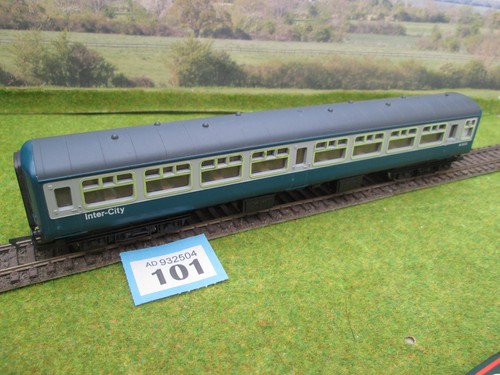 Hornby coach blue grey - mk, 2