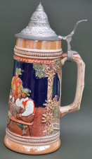 VINTAGE GERZ GERMAN BEER STEIN