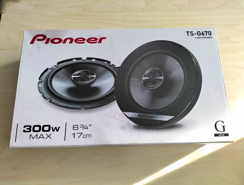 Pioneer way speakers g670 - speakers, ts-g670