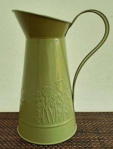 Wilko sage green enamel metal - enamel,