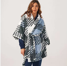 BNWT Cozee Home Belted Kimono