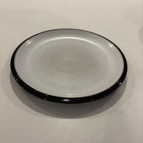 Denby black pepper side - pepper, plate