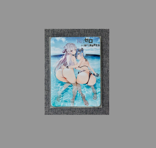 Rem emilia custom lewd - rem,