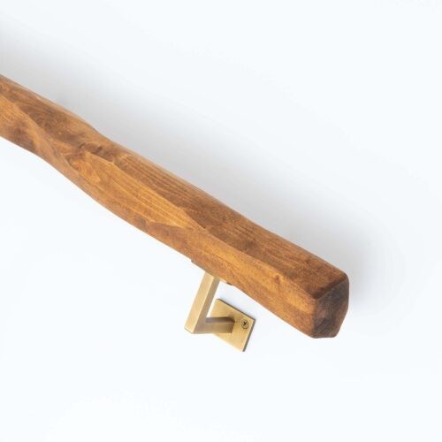 Live edge slim stair - edge, rail