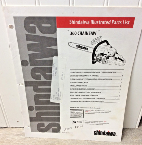 Shindaiwa 360 chainsaw - 360,