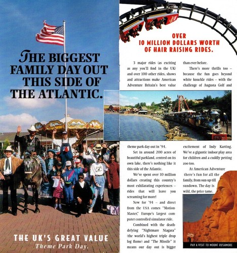 American adventure theme park - american,