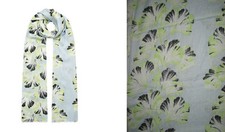 Whistles Ginkgo Leaf Scarf