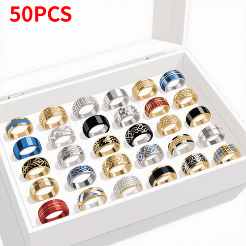 Mens silver mix stainless - silver,