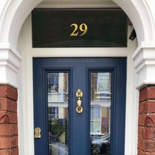 Etched Glass style House Door