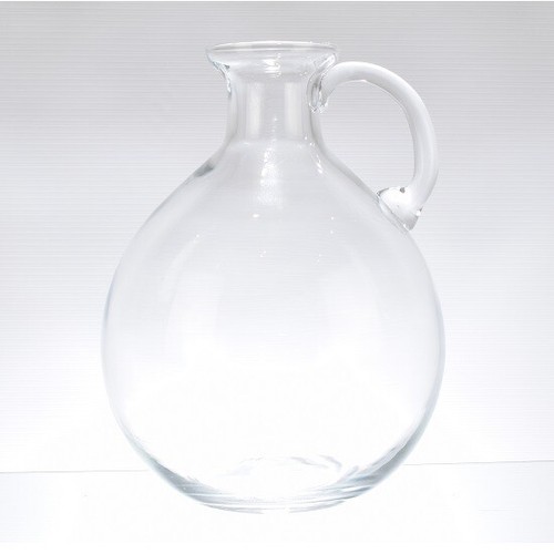Glass jug pitcher clear water - pitcher,