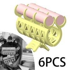 6x Hair Perm Rods Hair Clips