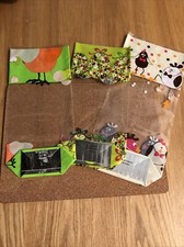 45 KEYLINK LARGE EASTER CELLOPHANE BAGS 3 DESIGNS FOR CHOC//FAVOURS/SOAP 