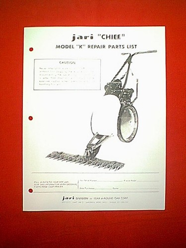 Jari chief sickle bar mower - jari,