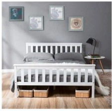 Wooden Bed Frame Pine Single