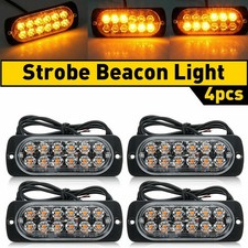 4x Hazard Beacon Dash Strobe