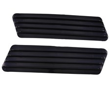 Side Hood Grille Set Black