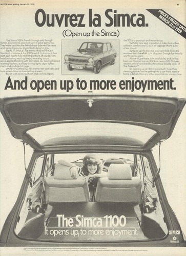 Simca 1100 special - simca, and