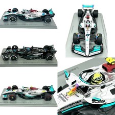 Spark Mercedes F1 Model Cars, Lewis Hamilton Mercedes F1, Russell Mercedes 1/43