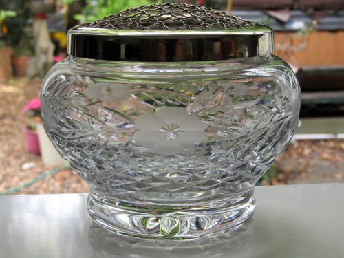 Beautiful heavy cut glass - beautiful,