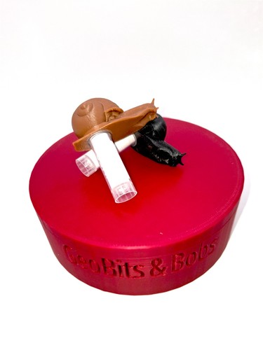 Geocache container snail - container,